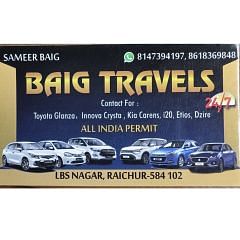 BAIG TRAVELS